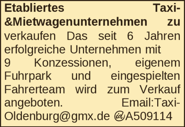 Vorschaubild der Anzeige, (Id: 1962786)