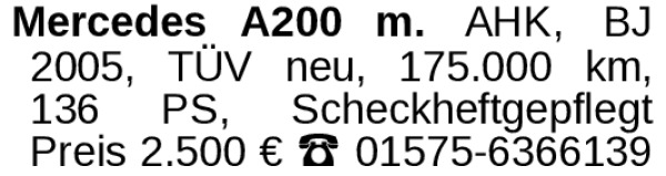 Vorschaubild der Anzeige, (Id: 1968395)