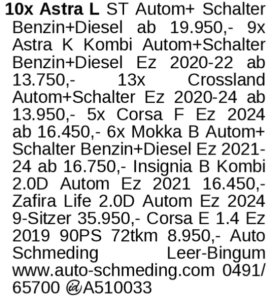 Vorschaubild der Anzeige, (Id: 1968381)
