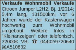 Vorschaubild der Anzeige, (Id: 1973750)