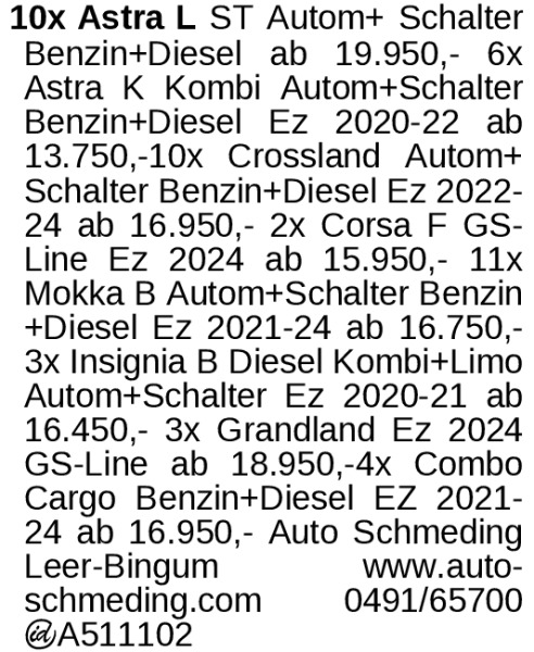 Vorschaubild der Anzeige, (Id: 1975732)
