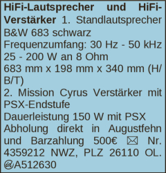 Vorschaubild der Anzeige, (Id: 1987214)