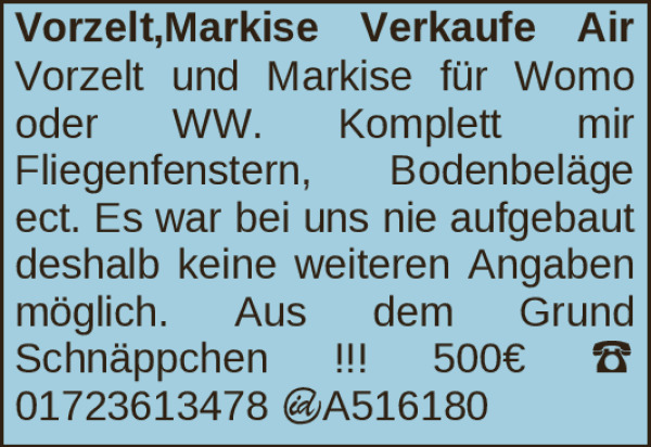 Vorschaubild der Anzeige, (Id: 2017901)