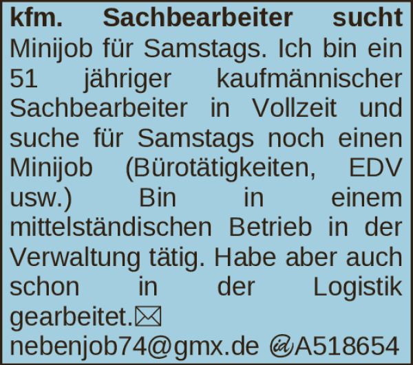 Vorschaubild der Anzeige, (Id: 2038796)
