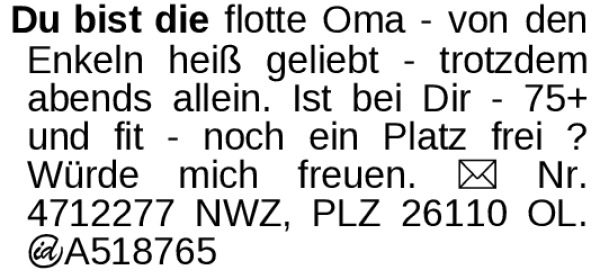 Vorschaubild der Anzeige, (Id: 2040781)