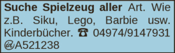 Vorschaubild der Anzeige, (Id: 2066950)