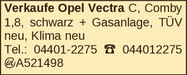 Vorschaubild der Anzeige, (Id: 2068597)