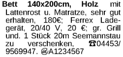 Vorschaubild der Anzeige, (Id: 1962621)