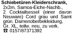 Vorschaubild der Anzeige, (Id: 1964165)