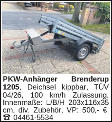 Vorschaubild der Anzeige, (Id: 1964126)