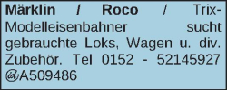Vorschaubild der Anzeige, (Id: 1965002)