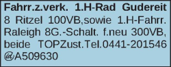 Vorschaubild der Anzeige, (Id: 1966377)