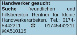 Vorschaubild der Anzeige, (Id: 1969693)
