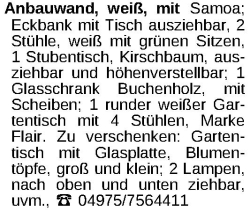 Vorschaubild der Anzeige, (Id: 1974721)