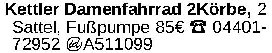 Vorschaubild der Anzeige, (Id: 1975711)