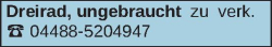 Vorschaubild der Anzeige, (Id: 1981020)