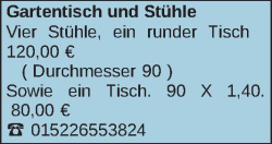 Vorschaubild der Anzeige, (Id: 1988833)