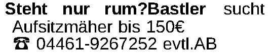 Vorschaubild der Anzeige, (Id: 1988342)