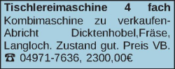Vorschaubild der Anzeige, (Id: 1992553)