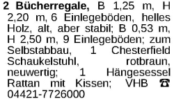 Vorschaubild der Anzeige, (Id: 1996539)