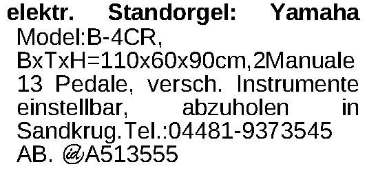 Vorschaubild der Anzeige, (Id: 1994815)