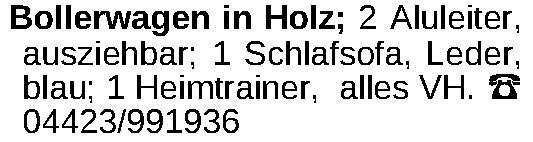 Vorschaubild der Anzeige, (Id: 2014061)