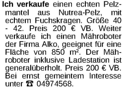 Vorschaubild der Anzeige, (Id: 2015648)