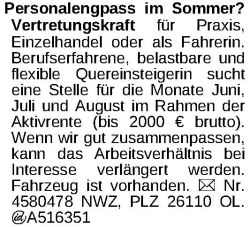 Vorschaubild der Anzeige, (Id: 2019422)