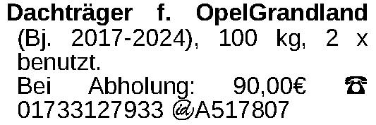 Vorschaubild der Anzeige, (Id: 2030964)