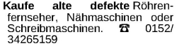 Vorschaubild der Anzeige, (Id: 2034042)