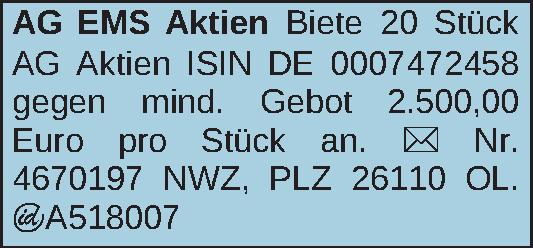 Vorschaubild der Anzeige, (Id: 2032915)