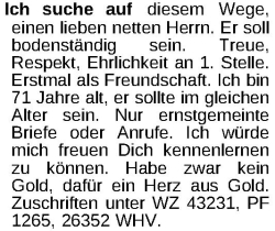 Vorschaubild der Anzeige, (Id: 2034726)