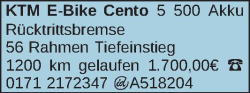 Vorschaubild der Anzeige, (Id: 2034823)