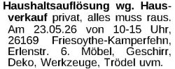 Vorschaubild der Anzeige, (Id: 2041549)