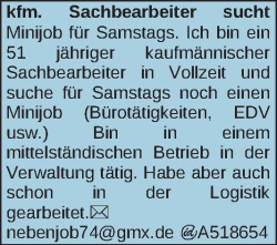 Vorschaubild der Anzeige, (Id: 2038796)