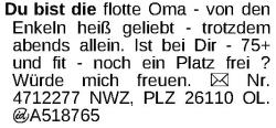 Vorschaubild der Anzeige, (Id: 2040781)
