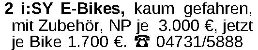 Vorschaubild der Anzeige, (Id: 2052125)