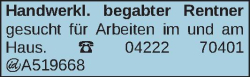 Vorschaubild der Anzeige, (Id: 2053137)