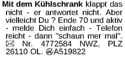 Vorschaubild der Anzeige, (Id: 2055035)