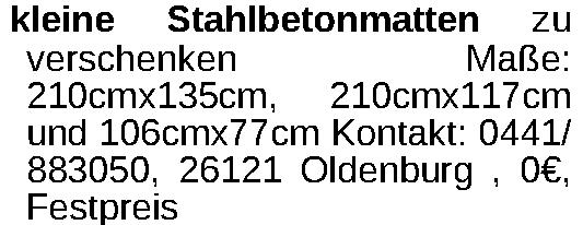 Vorschaubild der Anzeige, (Id: 2056714)