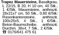 Vorschaubild der Anzeige, (Id: 2059886)