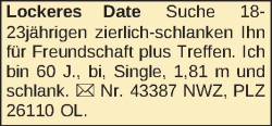 Vorschaubild der Anzeige, (Id: 2058254)