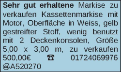 Vorschaubild der Anzeige, (Id: 2058613)