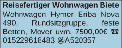 Vorschaubild der Anzeige, (Id: 2058870)