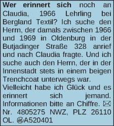 Vorschaubild der Anzeige, (Id: 2059329)
