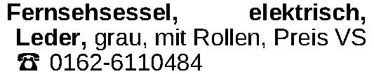 Vorschaubild der Anzeige, (Id: 2061156)