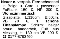 Vorschaubild der Anzeige, (Id: 2063277)