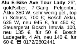 Vorschaubild der Anzeige, (Id: 2064564)