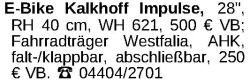 Vorschaubild der Anzeige, (Id: 2068235)