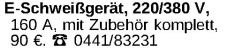 Vorschaubild der Anzeige, (Id: 2069867)
